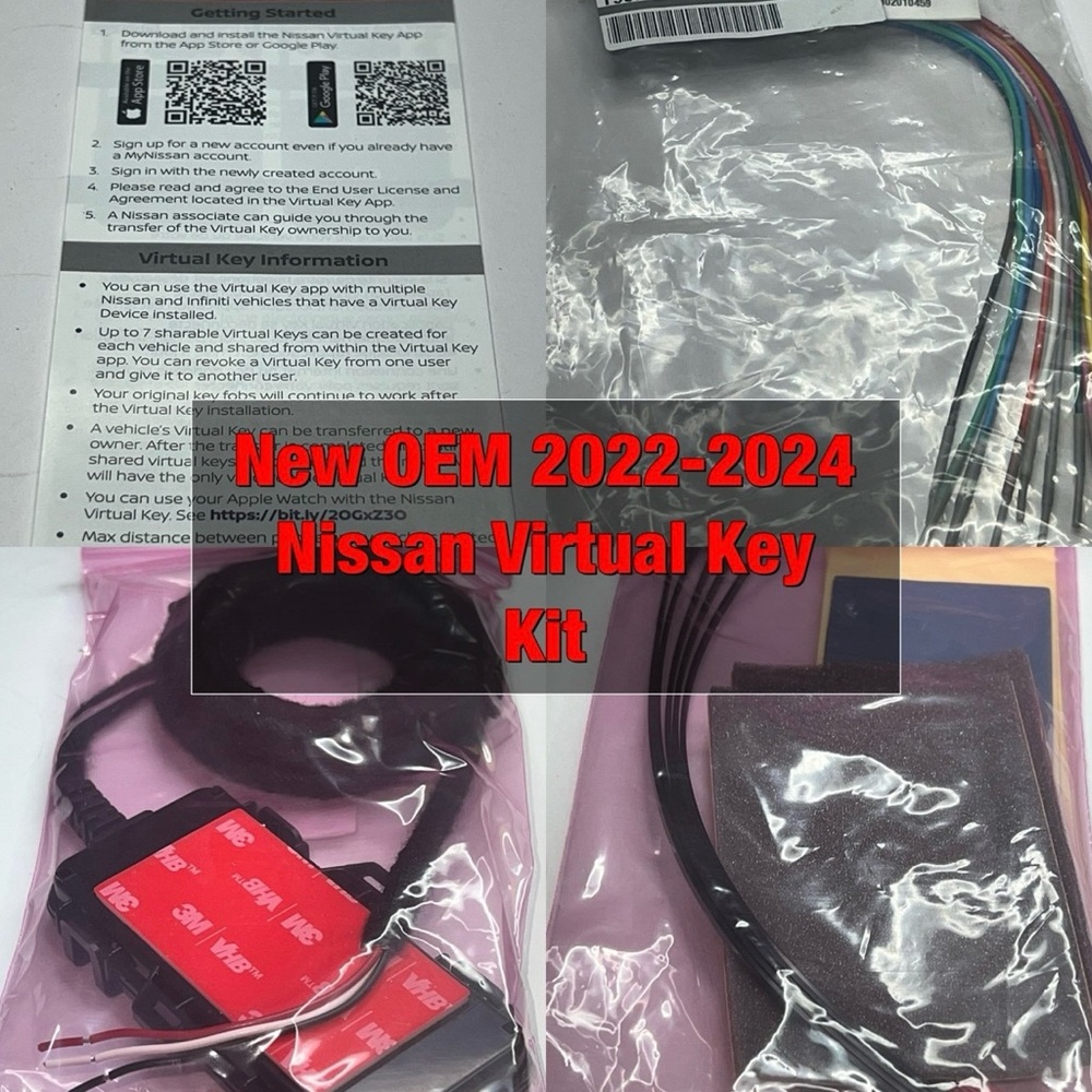 Nissan Virtual Key Kit- New OEM 2022-2024 Nissan Virtual Key Kit